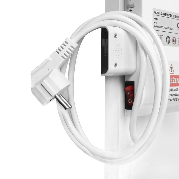 Calefactor de infrarrojos Cronos, 770 W, controlado por smartphone, termostato integrado, tasa de conversión del 98%, protección IP44, Synthelith PRO CRP-770TWP