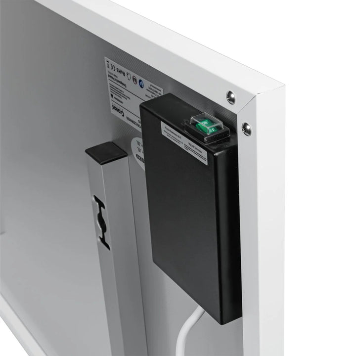 Calefactor por infrarrojos Cronos, 700 W, mando a distancia, superficie mate, ultrafino, calefacción económica, Graphene PRO CGP-700TWP