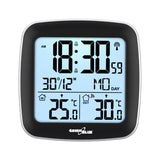 Estación meteorológica inalámbrica GreenBlue, con DCF, calendario, alarma, GB542 + 4x pila alcalina Varta Industrial AAA