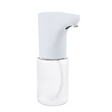 Dispensador automático Promedix, recipiente dispensador para jabones líquidos, líquidos desinfectantes, 300 ml, blanco, PR-540 W + 4 pilas Varta Industrial AA
