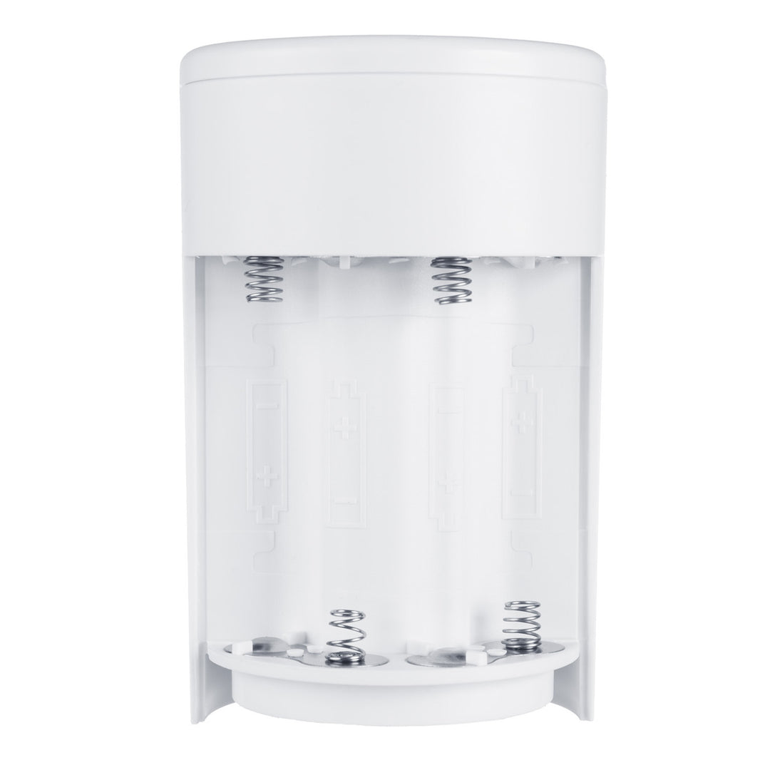 Dispensador automático Promedix, recipiente dispensador para jabones líquidos, líquidos desinfectantes, 300 ml, blanco, PR-540 W + 4 pilas Varta Industrial AA