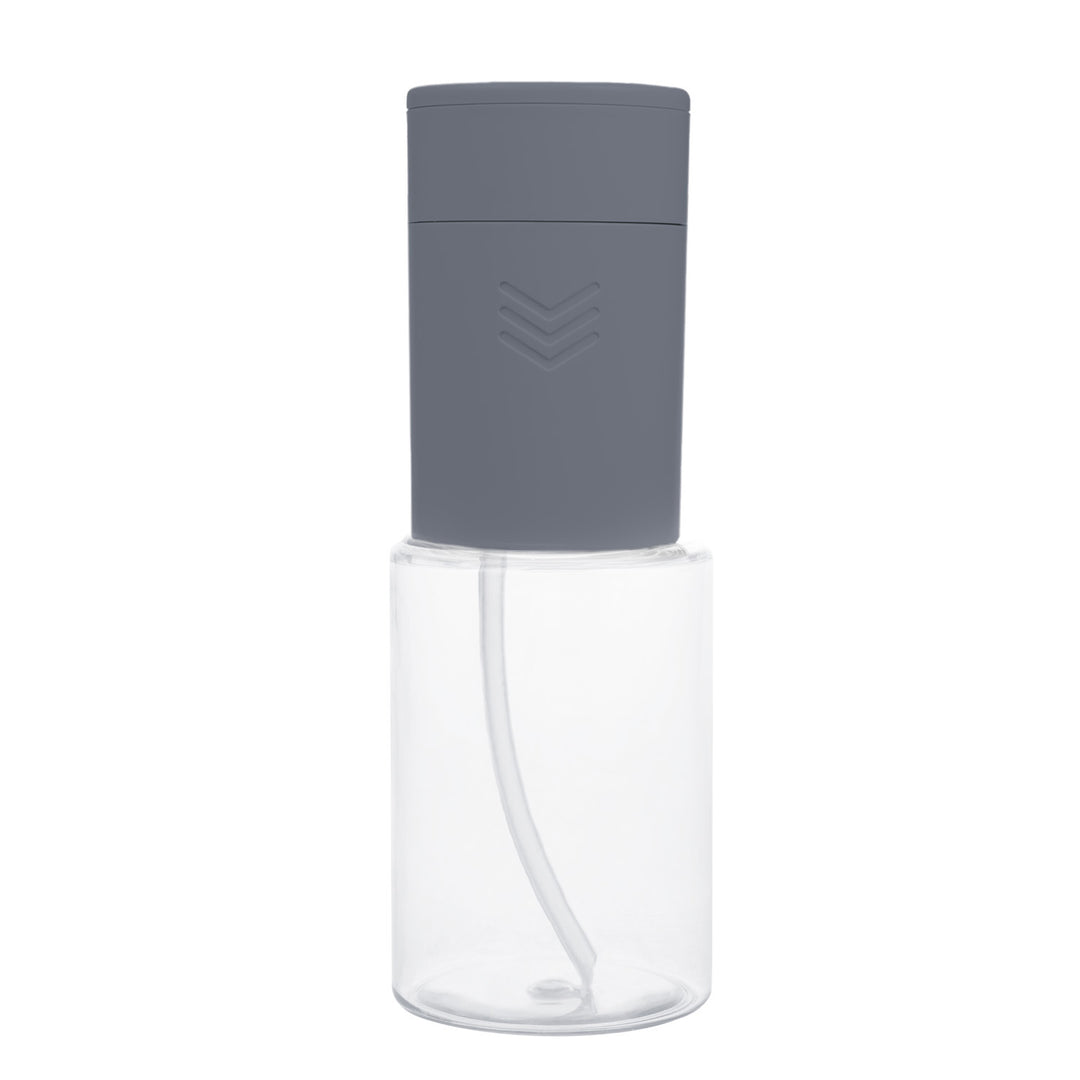 Dispensador automático Promedix, contenedor dispensador para jabones líquidos, líquidos desinfectantes, 300ml, gris, PR-540 GR + 4 pilas Varta Industrial AA