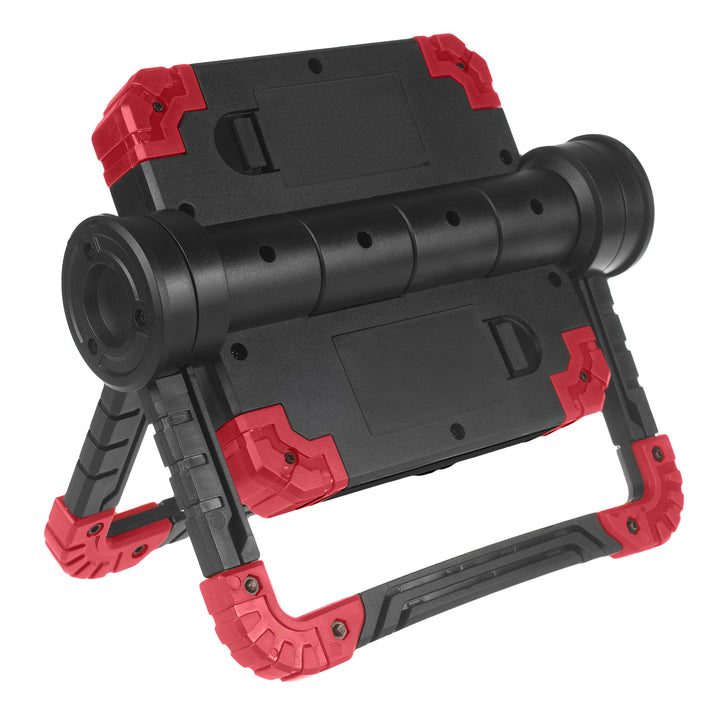 Lámpara de trabajo Maclean LED COB, 300 lm, 3 modos de iluminación, temperatura de color 6500K, MCE439 + 4 pilas Varta Industrial AA