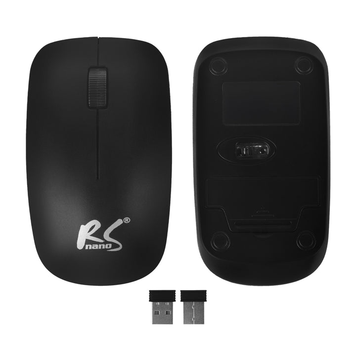 Teclado + ratón inalámbricos COMBO NanoRS, RS580 + 2 pilas alcalinas AAA Varta Industrial