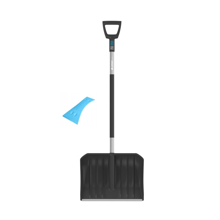 Cellfast pala de nieve, cabeza profunda 150mm, longitud 144cm, Energo 40-011 + rascador de vidrio