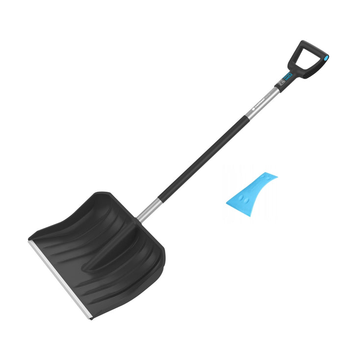 Cellfast pala de nieve, cabeza profunda 150mm, longitud 144cm, Energo 40-011 + rascador de vidrio