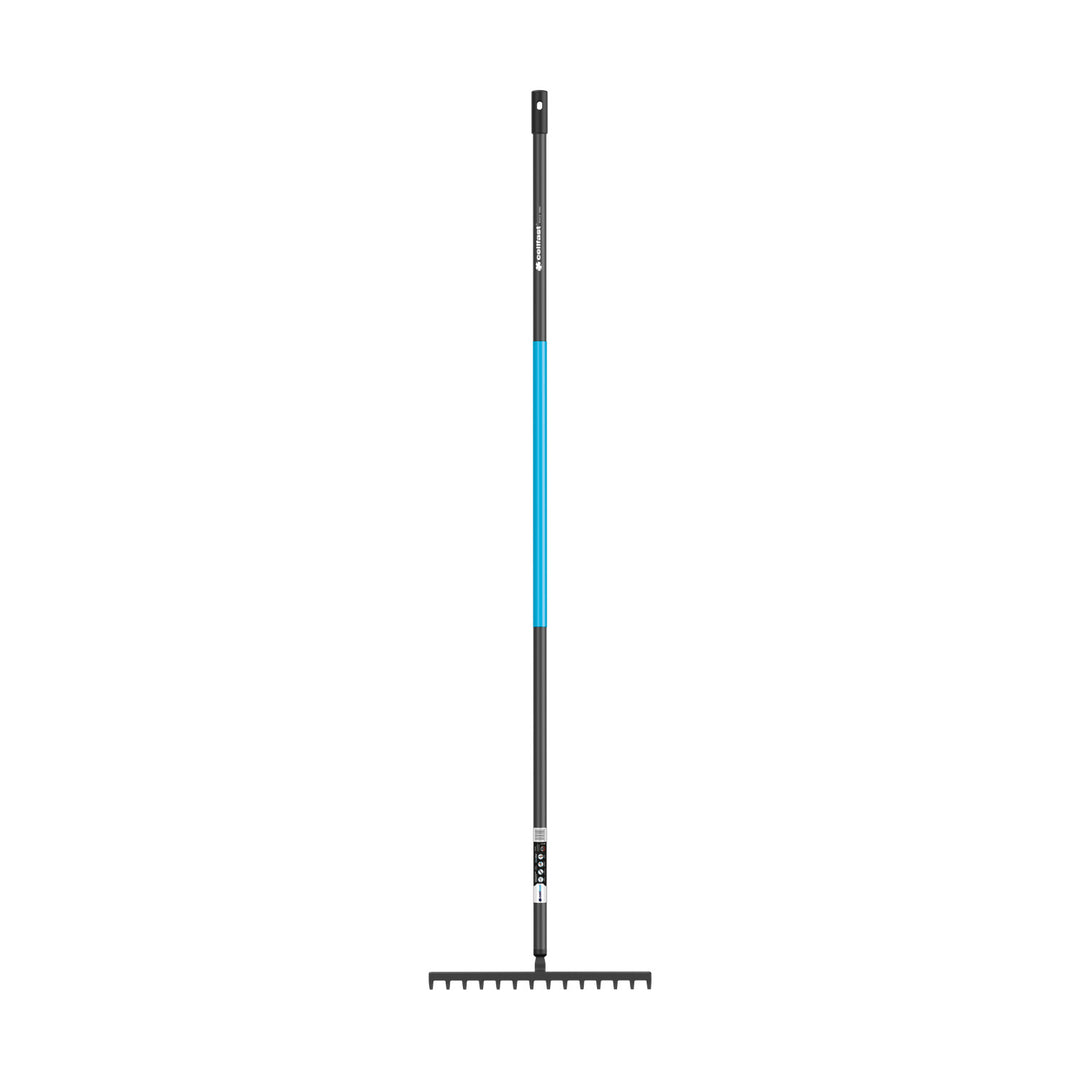 Rastrillo metálico Cellfast, universal, mango de aluminio, 155 cm, Cellpro 40-208