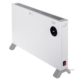 Convector Adler, pantalla LED, mando a distancia, 3 niveles de calefacción, termostato, máx. 2000W, AD 7752