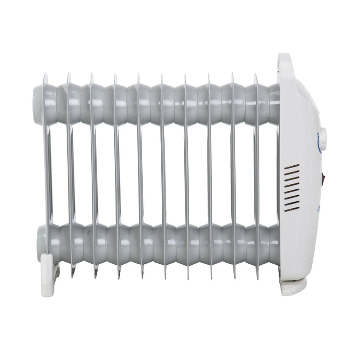 Calentador de aceite Mesko, 11 costillas, 1200W, control de temperatura, gris, MS 7806