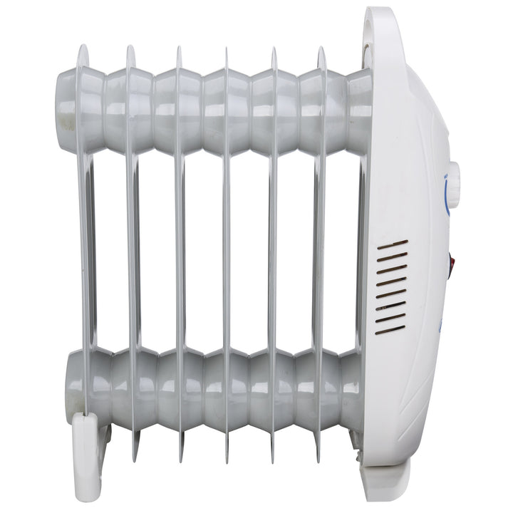 Calentador de aceite Mesko, 7 costillas, 800W, control de temperatura, gris, MS 7804