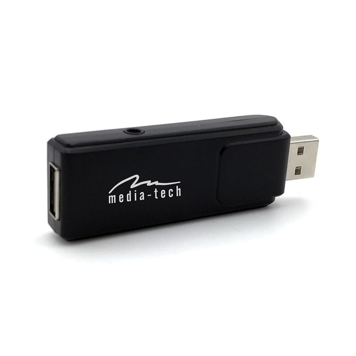 Dos micrófonos inalámbricos con receptor USB para altavoz con función karaoke, Mediatech MT395