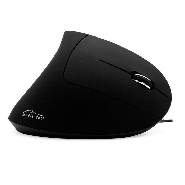 Ratón óptico vertical Vertic, con cable, óptico, 6400 DPI, 5 botones, MT1122