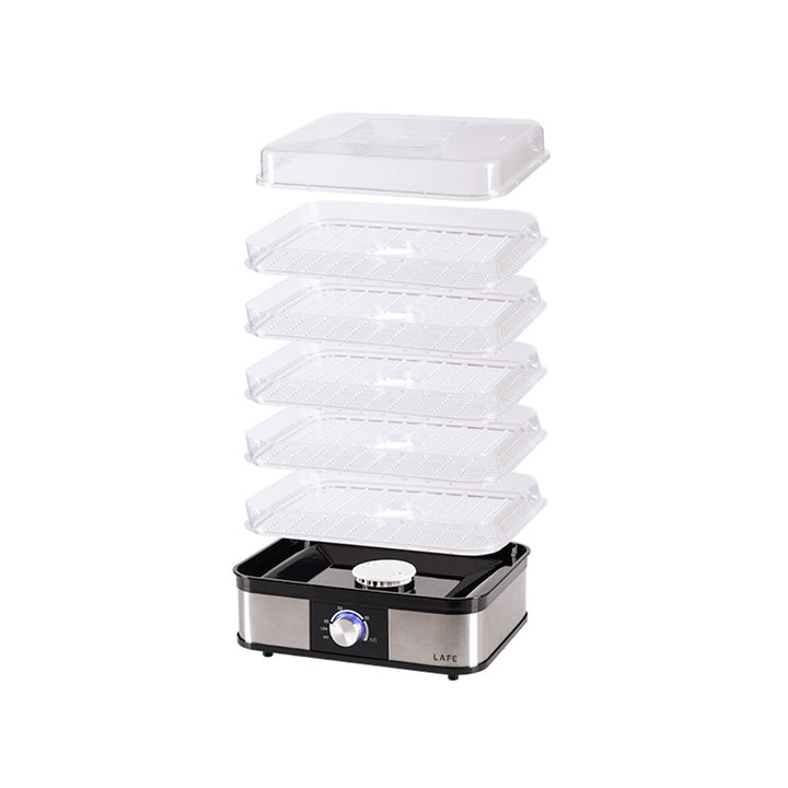 Secador de lafe, para setas, frutas, verduras, 250W, 5 tamices, control de temperatura, NutriDry