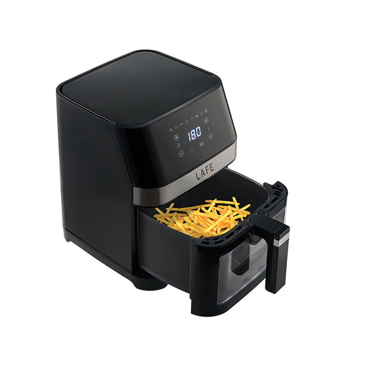 Freidora sin grasa Lafe, 1500W, 7 programas, pantalla LCD, MasterFry
