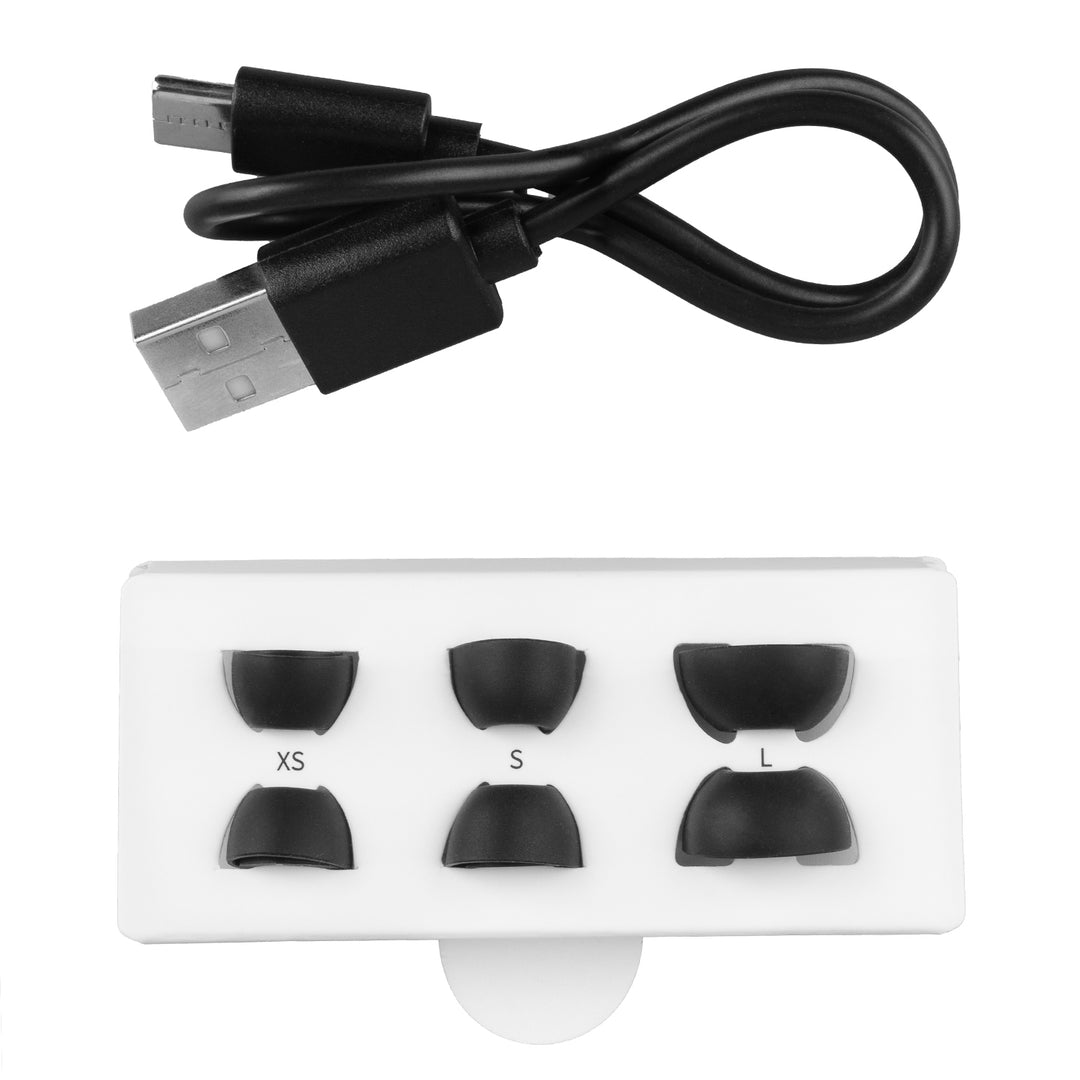 Auriculares inalámbricos Audiocore, ANC híbrido, ENC, 6 micrófonos, estuche de carga, Tuya, AC591 PRO