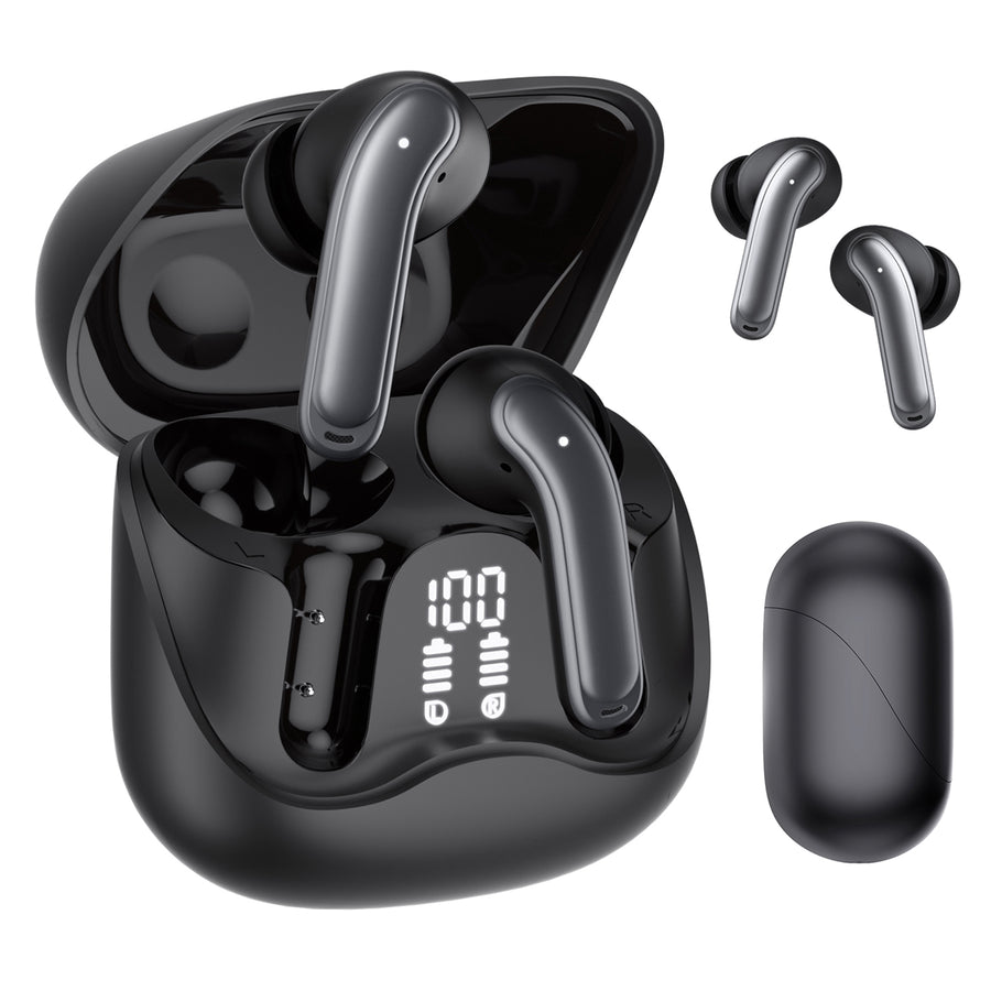 Auriculares inalámbricos Audiocore, ANC híbrido, ENC, 6 micrófonos, estuche de carga, Tuya, AC591 PRO