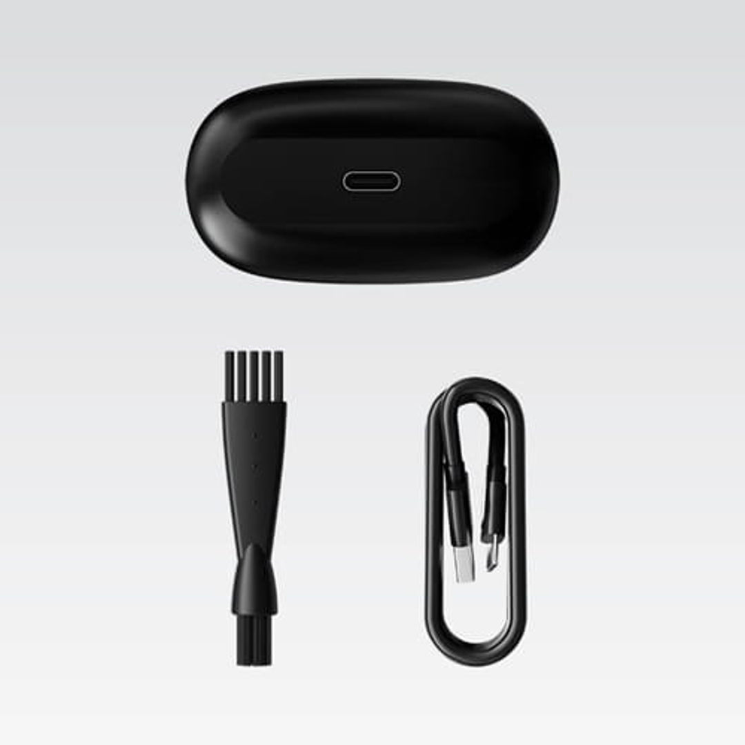 Afeitadora eléctrica Maestro, 2 cabezales, carga USB C, autonomía de hasta 60 minutos, fácil limpieza, MR-671