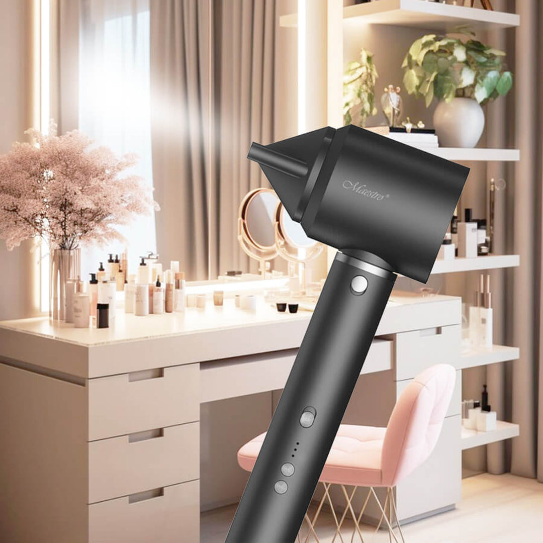 Maestro multistyler/set de cuidado del cabello, secador, secador-cepillo, rizador automático, 1200 W de potencia, 2 ajustes de temperatura + chorro frío, MR-230