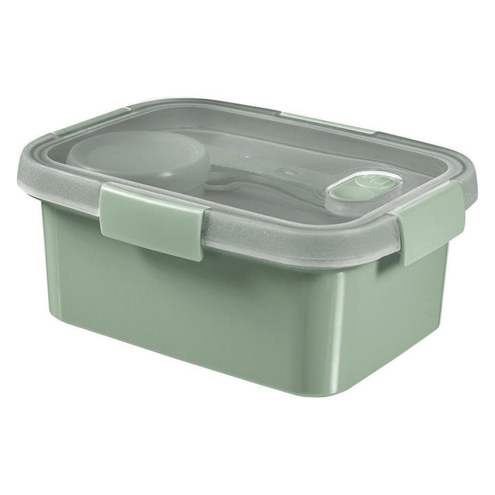Recipiente Curver para alimentos, tapa hermética, válvula en la tapa, 100% reciclado, apto para microondas, 250003