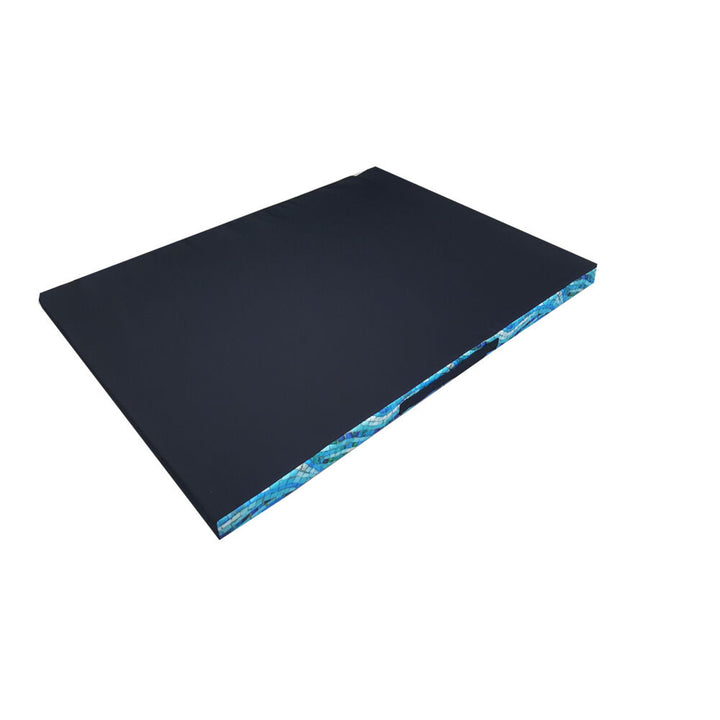 Colchón para perro Bertoni XL, espuma, funda impermeable, motivo mosaico, EE147