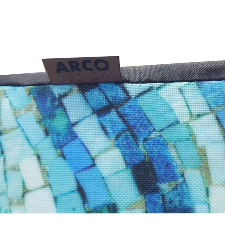 Colchón para perro Bertoni XL, espuma, funda impermeable, motivo mosaico, EE147