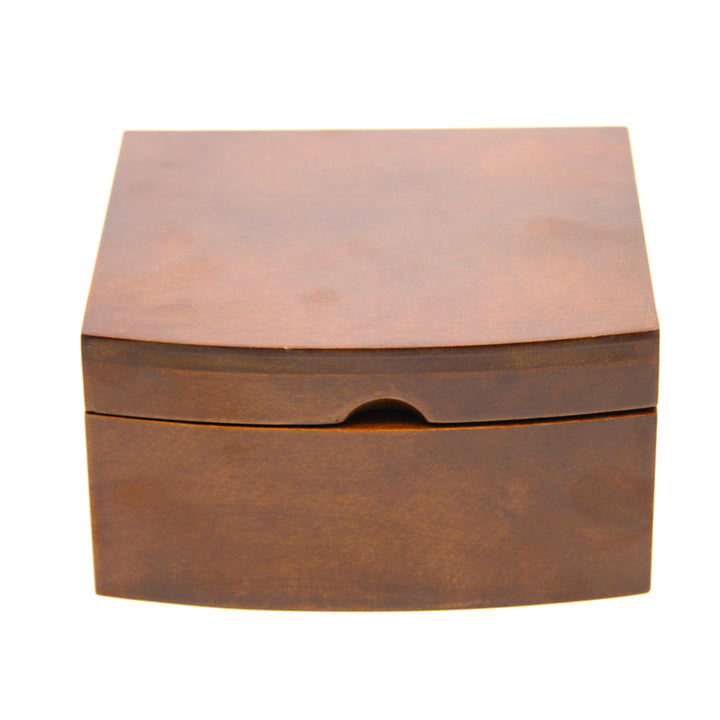 Joyero, madera, marrón, organizador, compartimentos, Reina Isabel