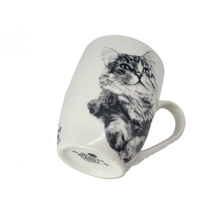 Taza de porcelana Reina Isabel, gato siberiano, 350ml, Q1-05201