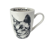 Taza de porcelana Reina Isabel, gato Sokake, 350ml, Q1-05218