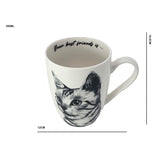 Taza de porcelana Reina Isabel, gato Sokake, 350ml, Q1-05218