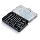 Organizador de pilas GreenBlue, tapa transparente, 115 espacios, Varta Box GB189, 3 piezas