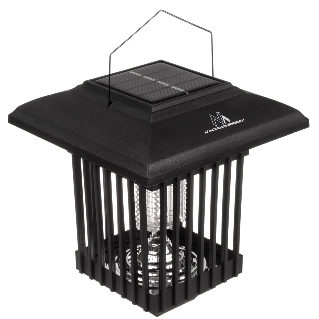 Luz Insecticida Solar LED Maclean, IP44, LED/UV, 2*AA Ni-MH 200 mAh batería recargable, solar 2V DC MCE448, 4 piezas