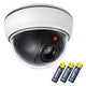 Cámara domo falsa DC2300 con LED intermitente + 3 pilas AA Varta Industrial