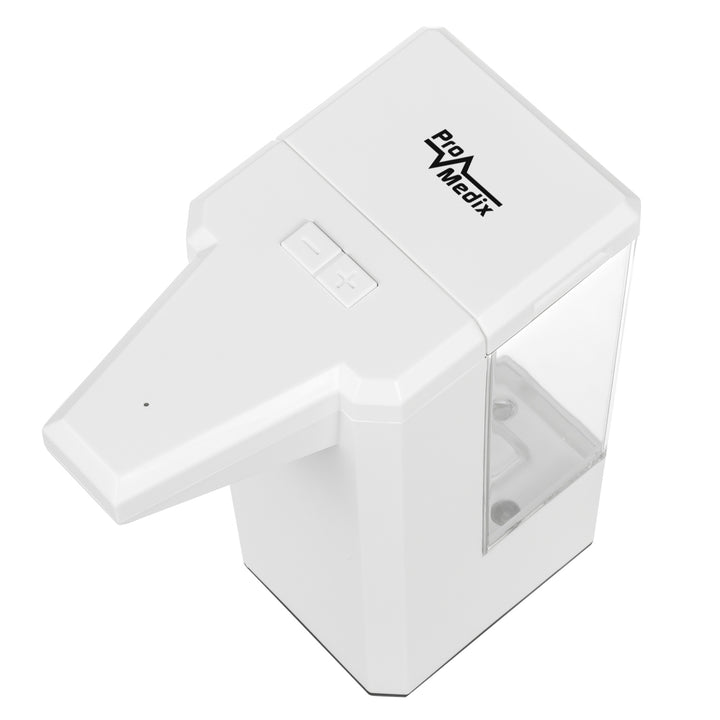 Contenedor dispensador automático de líquidos desinfectantes 500ml Promedix PR-470 + 4x pila AA Varta Industrial