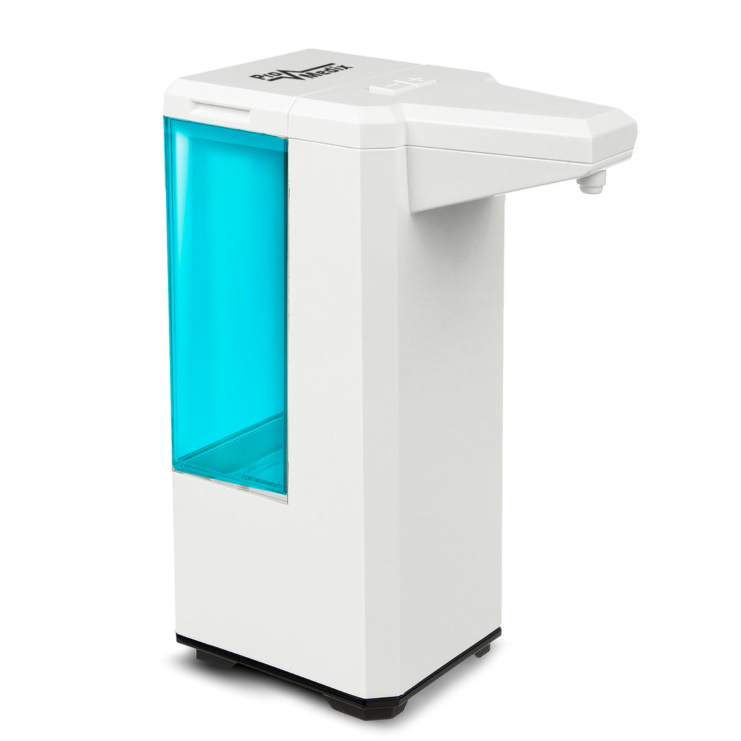 Contenedor dispensador automático de líquidos desinfectantes 500ml Promedix PR-470 + 4x pila AA Varta Industrial