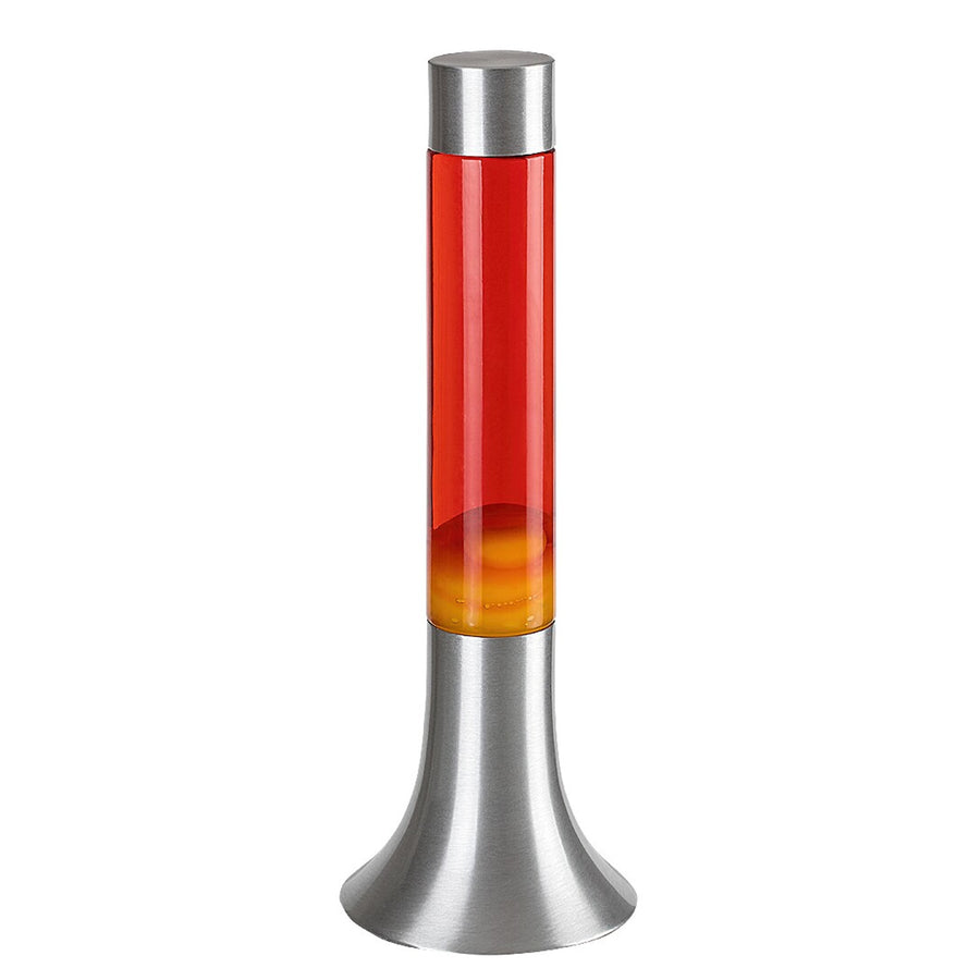 Lámpara de lava LED Rabalux, 25 W, 3000 K, roja, Poppilol