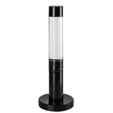 Lámpara de lava LED Rabalux, potencia 25 W, 3000 K, cera negra, Lavastic