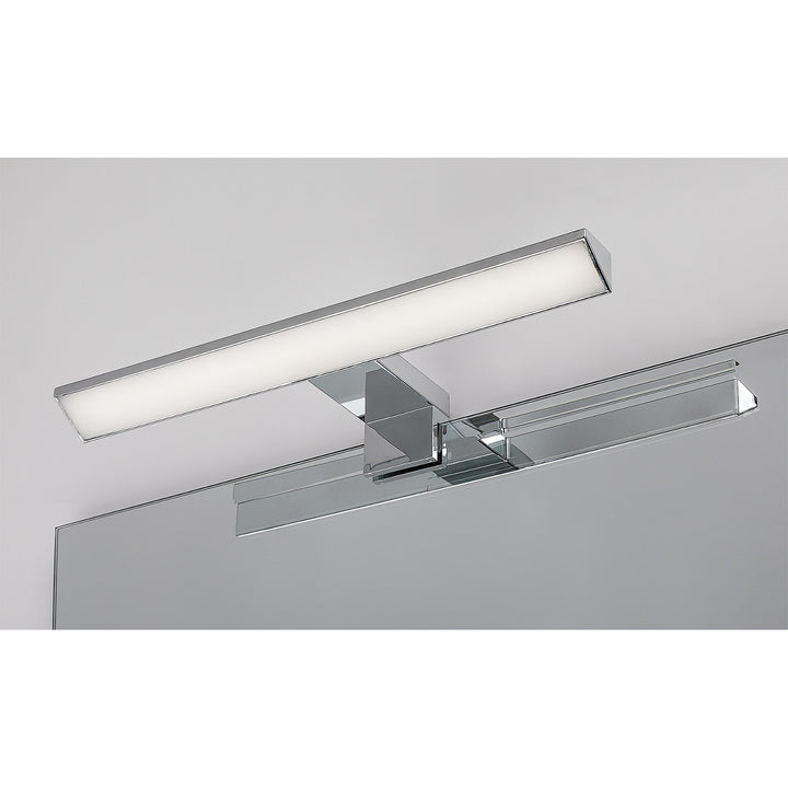 Rabalux lámpara de baño, potencia 6W, blanco natural 4000W, IP44. cromo, Loric