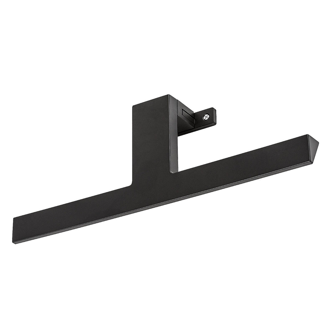 Rabalux lámpara de baño, potencia 6W, blanco natural 4000W, IP44. negro, Loric