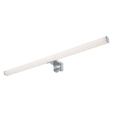 Lámpara de baño Rabalux, potencia 9 W, blanco natural 4000 K, IP44, cromada, Oliro
