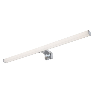Lámpara de baño Rabalux, potencia 9 W, blanco natural 4000 K, IP44, cromada, Oliro