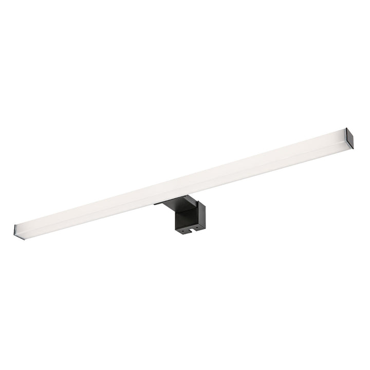 Rabalux lámpara de baño, potencia 9W, blanco natural 4000K, IP44. negro, Oliro