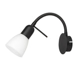 Aplique Rabalux, spot, rosca E14, IP20, negro, Soma