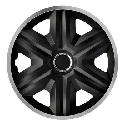 Tapacubos universal 15'' NRM Fast Lux plata 1 ud.