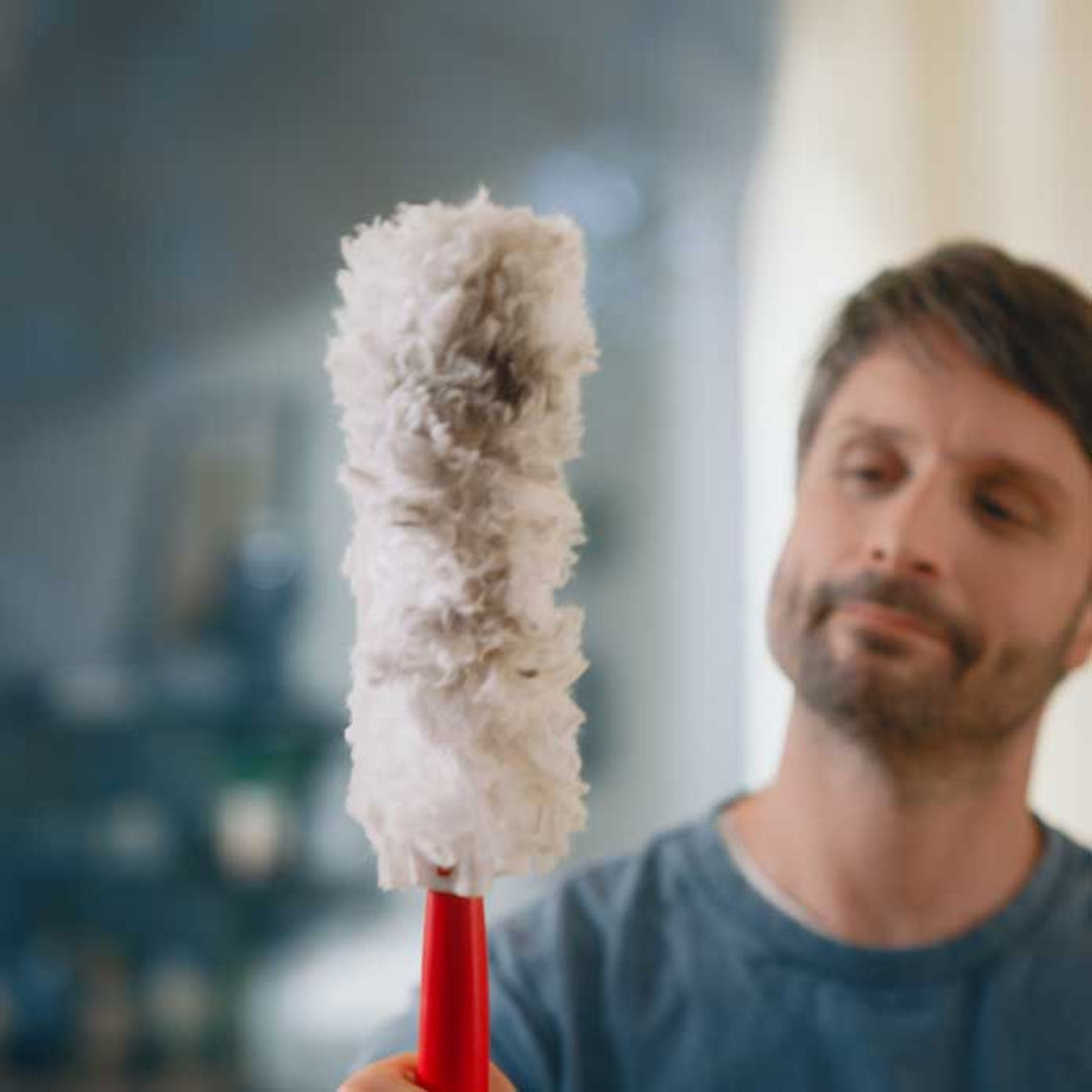 Recambios de escoba Vileda Flex&Catch, 10 piezas, 100% fibra reciclada, recambio 360