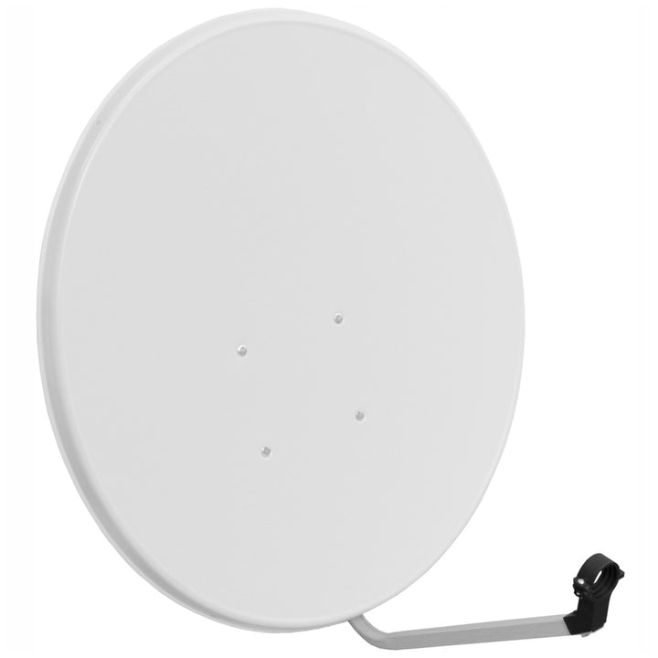 Antena parabólica LTC, 90 cm, blanca, alta resistencia mecánica, LXSAT952