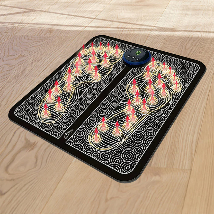 Aparato de masaje de pies Media-Tech, masaje por electroestimulación EMS, 8 modos, 19 niveles de intensidad, MT6527