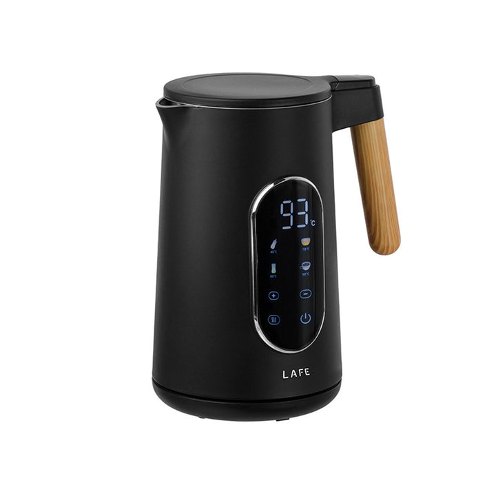 Hervidor eléctrico Lafe, control de temperatura, doble pared, capacidad 1,7L, potencia máx. 2200W, KettleX Pro
