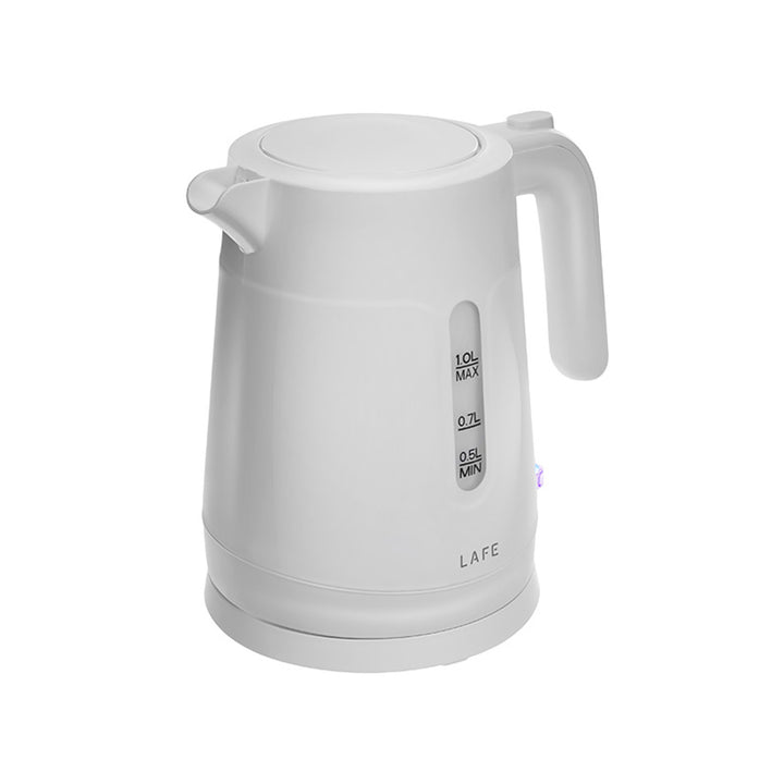 Hervidor eléctrico Lafe, capacidad 1L, potencia 1500W, blanco, Essential S