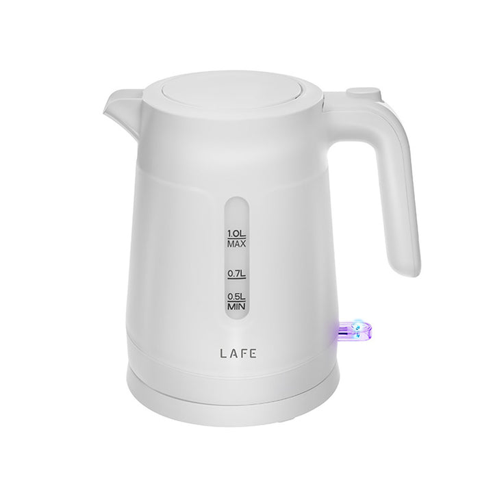 Hervidor eléctrico Lafe, capacidad 1L, potencia 1500W, blanco, Essential S