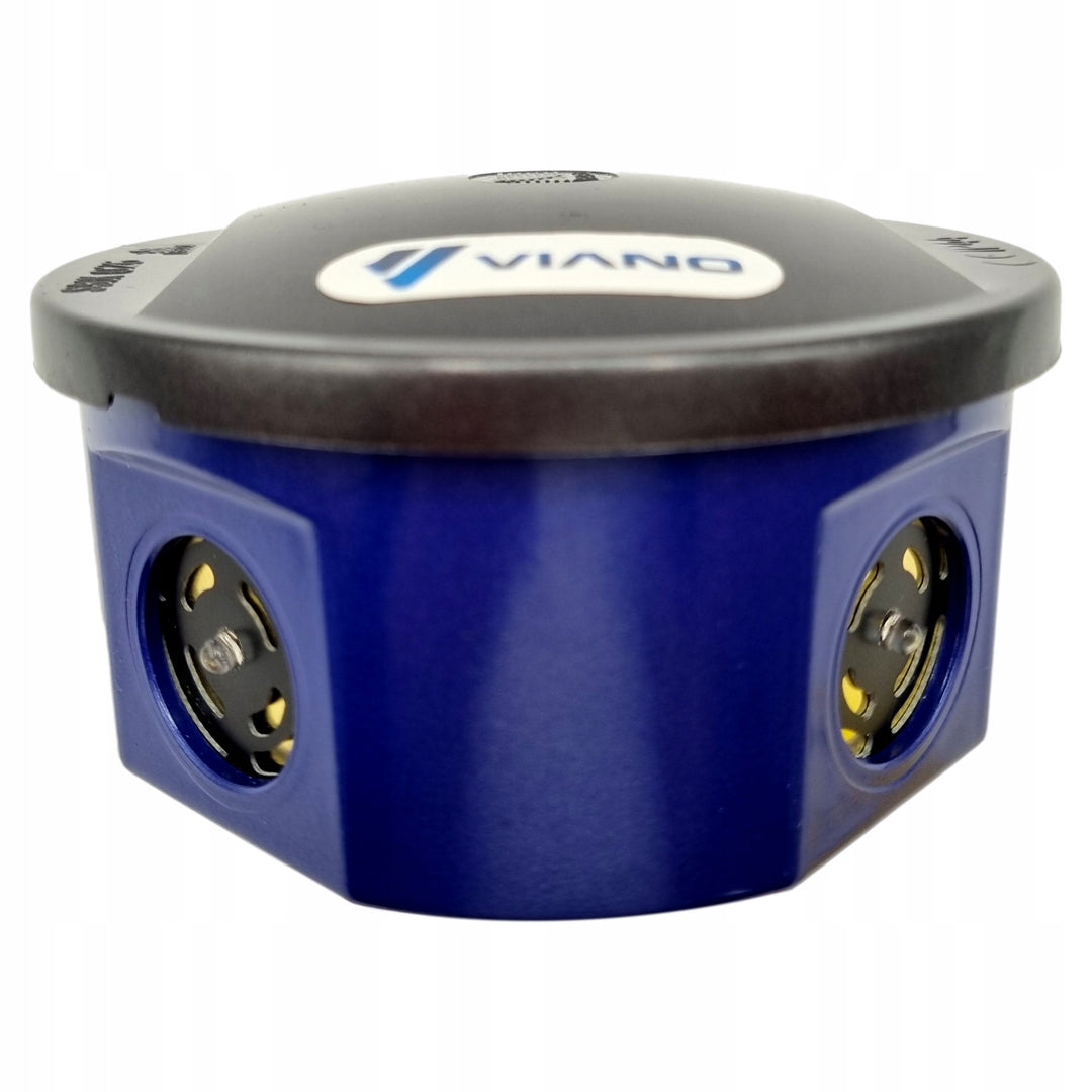 Repelente para roedores, martas, ratas, ratones Viano, zumbador, luces intermitentes, OD6